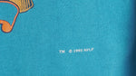NFL (Nutmeg) - Miami Dolphins Spell-Out T-Shirt 1993 X-Large Vintage Retro