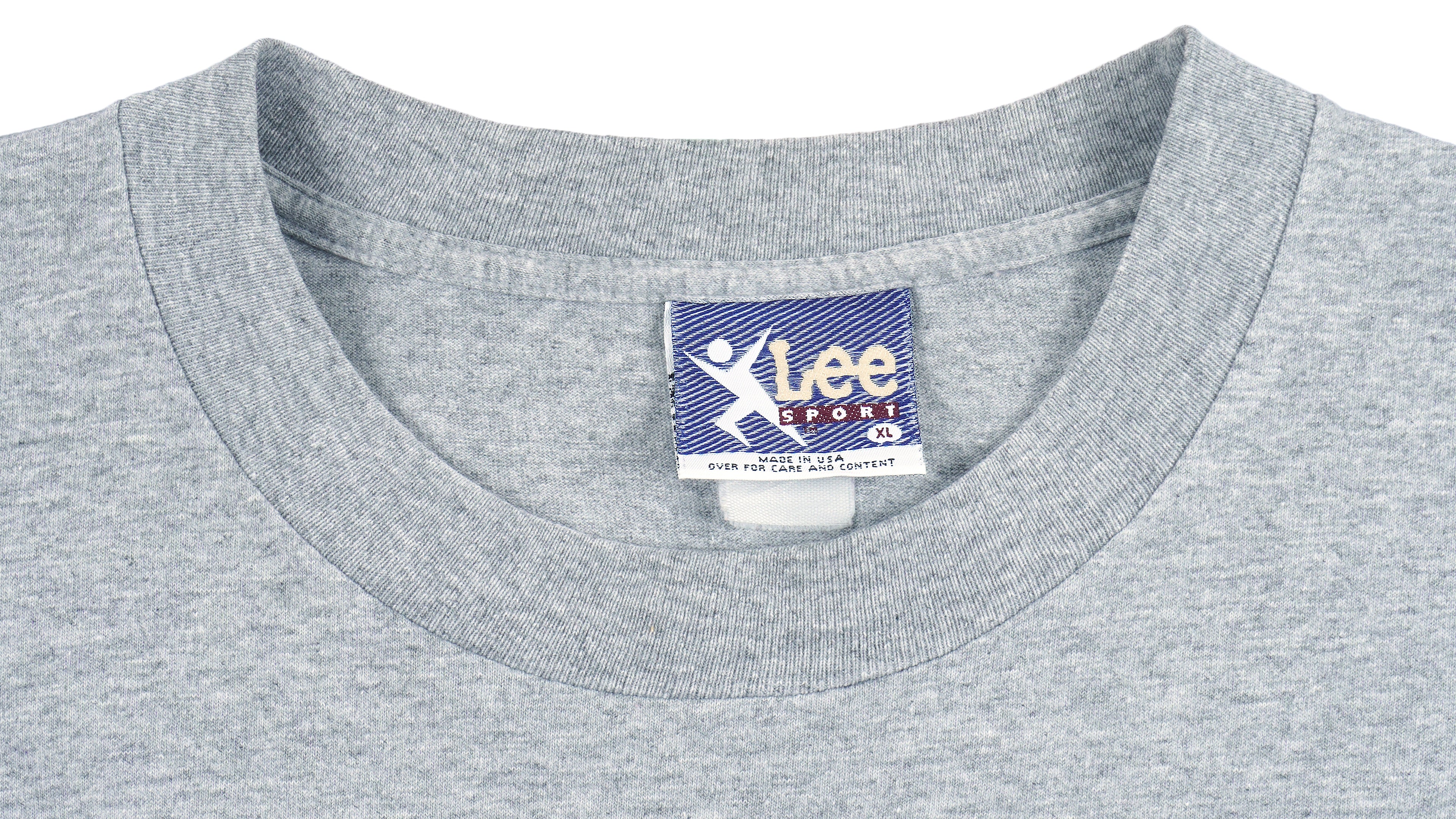 NFL (Lee) - Minnesota Vikings Embroidered T-Shirt 1990s X-Large Vintage Retro Football