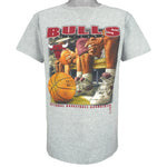 NBA (Lee) - Chicago Bulls T-Shirt 1990s Medium Vintage Retro Basketball