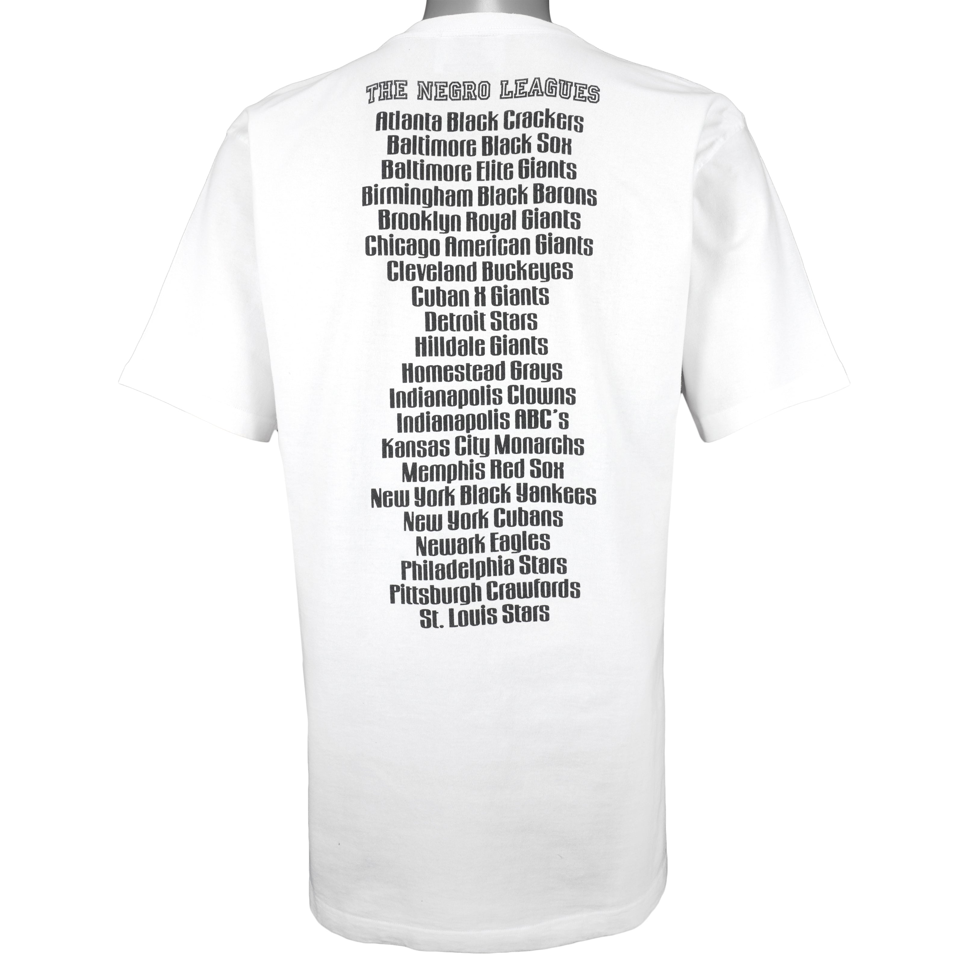 MLB (J-Head NLBM) - The Negro Leagues T-Shirt 1990s Large Vintage Retro Baseball