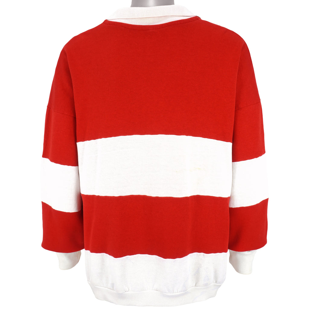 NHL (Rudman) - Detroit Red Wings Spell-Out Sweatshirt 1990s X-Large Vintage Retro Hockey