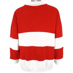 NHL (Rudman) - Detroit Red Wings Spell-Out Sweatshirt 1990s X-Large Vintage Retro Hockey