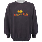 Vintage (Oceanic) - Niagara Falls Embroidered Crew Neck Sweatshirt 1990s X-Large Vintage Retro