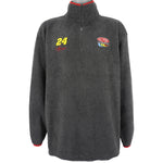 NASCAR (Chase) - Jeff Gordon #24 1/4 Zip Fleece Sweatshirt 1990s Large Vintage Retro