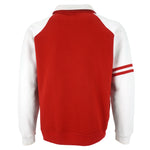 CFL (Impact)- Calgary Stampeders Zip-Up Sweatshirt 1990s Large vintage Retro Football
