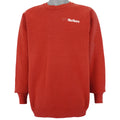 Vintage - Red Spell-Out Crew Neck Sweatshirt 1990s X-Large Vintage Retro