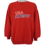Vintage - U.S.A Olympics Crew Neck Sweatshirt 1996 XX-Large Vintage Retro