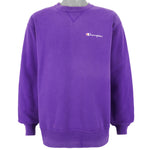 Champion - Purple Classic Crew Neck Sweatshirt 1990s X-Large