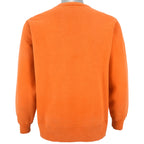 Champion - Orange Classic Crew Neck Sweatshirt 1990s Large Vintage Retro