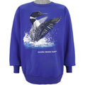 Vintage (Penmans) - Canadian Wildlife Federation Crew Neck Sweatshirt 1990s X-Large Vintage Retro