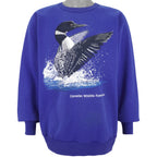 Vintage (Penmans) - Canadian Wildlife Federation Crew Neck Sweatshirt 1990s X-Large Vintage Retro