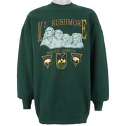Vintage (Best) - Mt. Rushmore Crew Neck Sweatshirt 1990s X-Large Vintage Retro