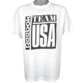 Reebok - Team USA Spell-Out T-Shirt 1990s X-Large Vintage Retro