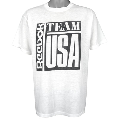 Reebok - Team USA Spell-Out T-Shirt 1990s X-Large