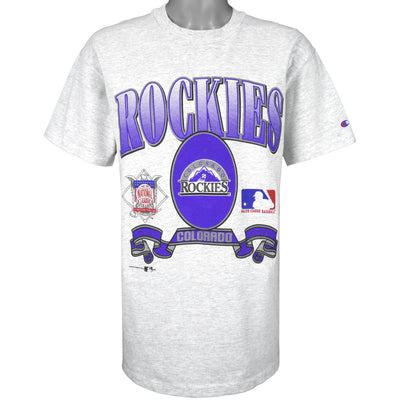 Champion - Colorado Rockies T-Shirt 1998 Large