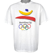 Vintage - Barcelona Olympic T-Shirt 1992 Large Vintage Retro