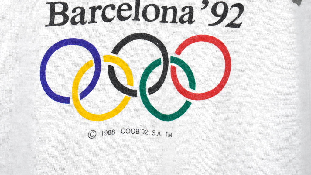 Vintage - Barcelona Olympic T-Shirt 1992 Large Vintage Retro