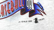 MLB (Champ) - Chicago Cubs & Top 4 Players T-Shirt 1998 Medium Vintage Retro Baseball
