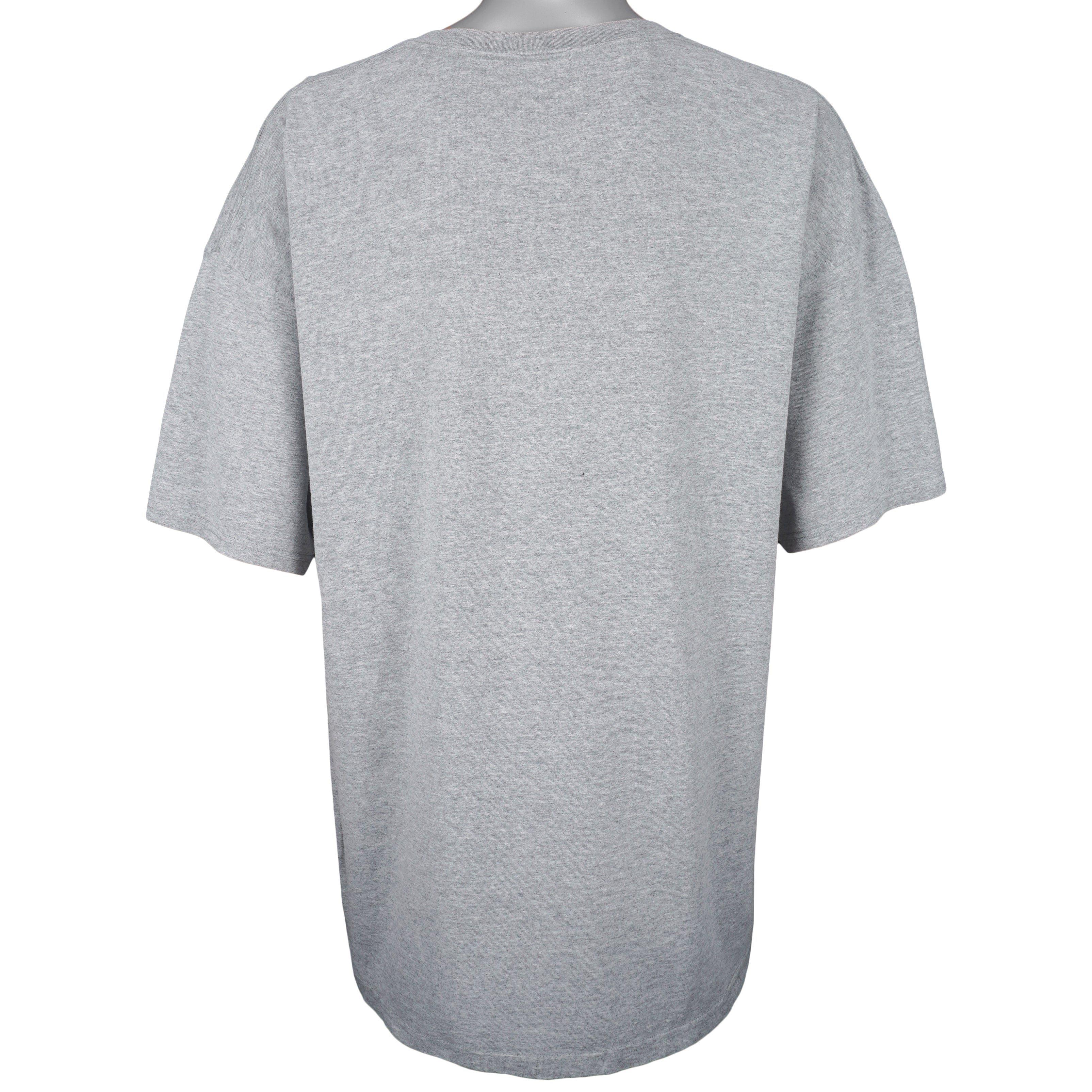 Nike - Grey Big Logo T-Shirt 1990s XX-Large Vintage Retro