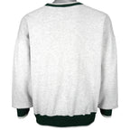 NFL (Legend) - Packers Brett Favre Embroidered Sweatshirt 1990s Large Vintage Retro Football