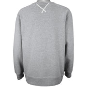 Ralph Lauren (Polo) - Grey RL-67 Crew Neck Sweatshirt 1990s X-Large Vintage Retro