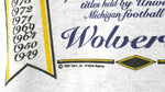 NCAA (Team Inc.) - Michigan Wolverines Crew Neck Sweatshirt 1990s X-Large Vintage Retro Football College