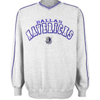 NBA (Lee) - Dallas Mavericks Embroidered Sweatshirt 1990s Medium Vintage Retro Basketball