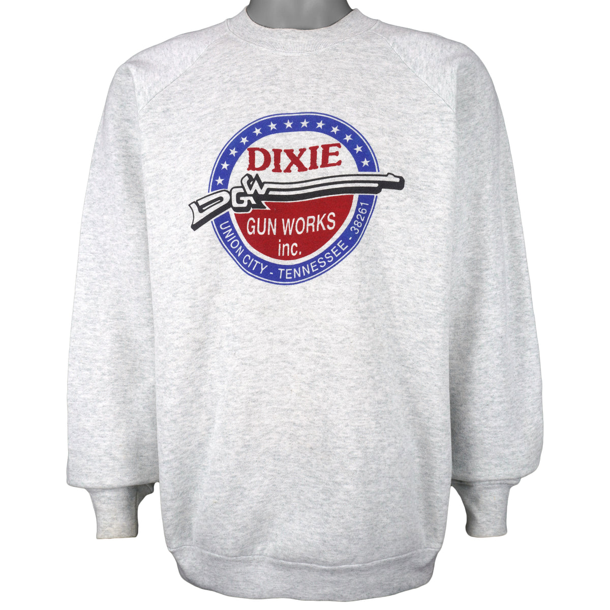Vintage - Dixie Gun Works Inc. Crew Neck Sweatshirt 1990s XX-Large Vintage Retro