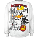 Looney Tunes - #1 Hit Crew Neck Sweatshirt 1996 Large