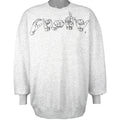 Vintage (Jerzees) - CINDY, American Sign Language Crew Neck Sweatshirt 1990s X-Large Vintage Retro