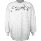 Vintage (Jerzees) - CINDY, American Sign Language Crew Neck Sweatshirt 1990s X-Large Vintage Retro