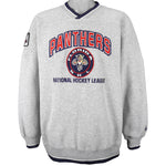 NHL (Lee) - Florida Panthers Power Crew Neck Sweatshirt 1990s Medium Vintage Retro Hockey
