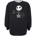 Disney - Tim Burtons, The Nightmare Before Christmas Sweatshirt 1990s Large