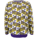 NFL - Minnesota Vikings Diagram Reversible Crew Neck Sweatshirt 1990s Medium Vintage Retro Football