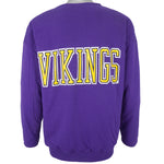 NFL - Minnesota Vikings Diagram Reversible Crew Neck Sweatshirt 1990s Medium Vintage Retro Football