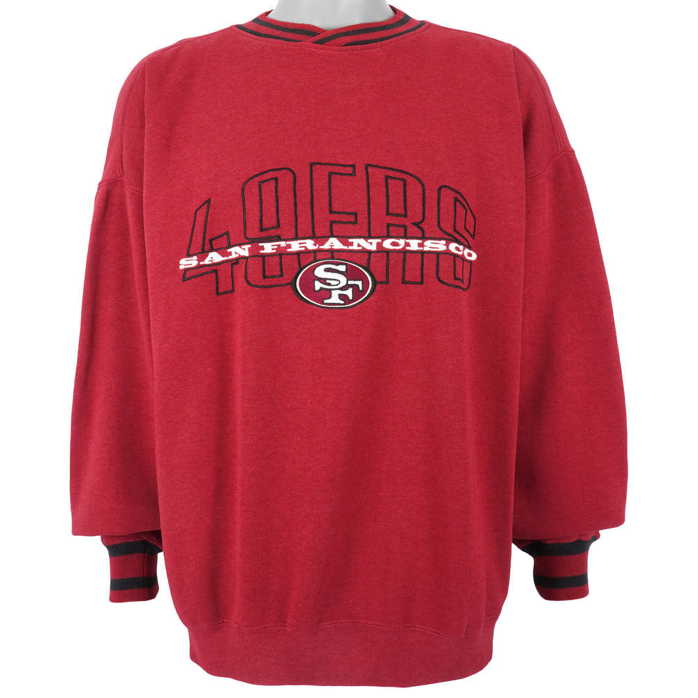 Starter - San Francisco 49ers Embroidered Sweatshirt 1990s X-Large Vintage Retro Football