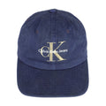 Calvin Klein - Blue Spell-Out Stap Back Hat Vintage Retro