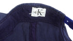 Calvin Klein - Blue Spell-Out Snap Back Hat Vintage Retro
