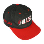 NBA (Competitor) - Portland Blazers Snap Back Hat 1990s Vintage Retro Basketball
