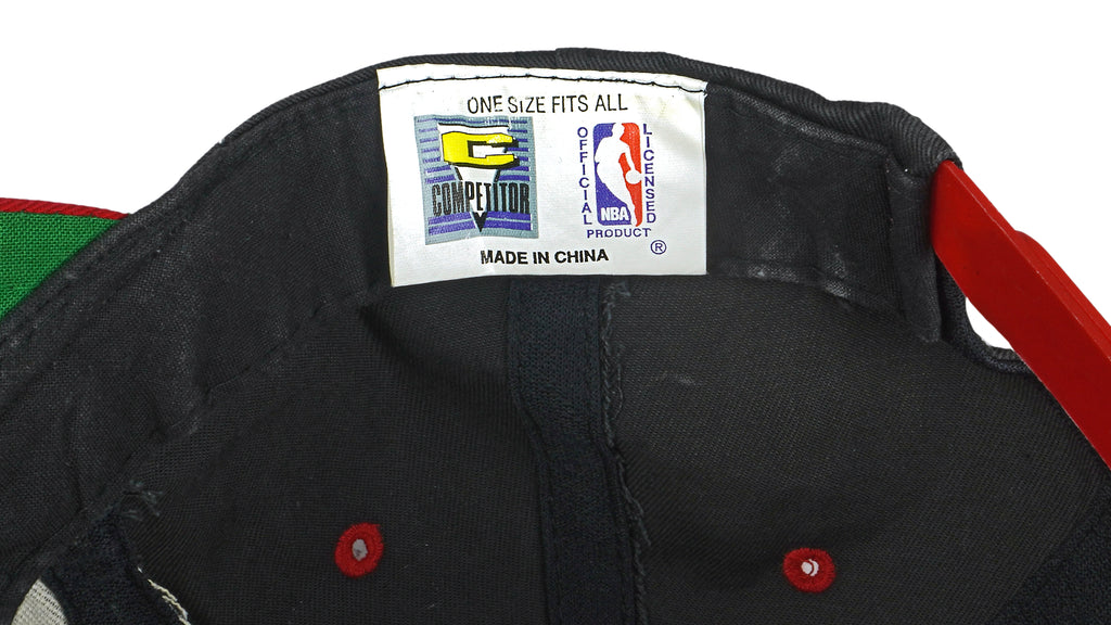 NBA (Competitor) - Portland Blazers Snap Back Hat 1990s Vintage Retro Basketball