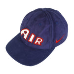 Nike - Blue Air Spell-Out Adjustable Hat 1990s OSFA Vintage Retro