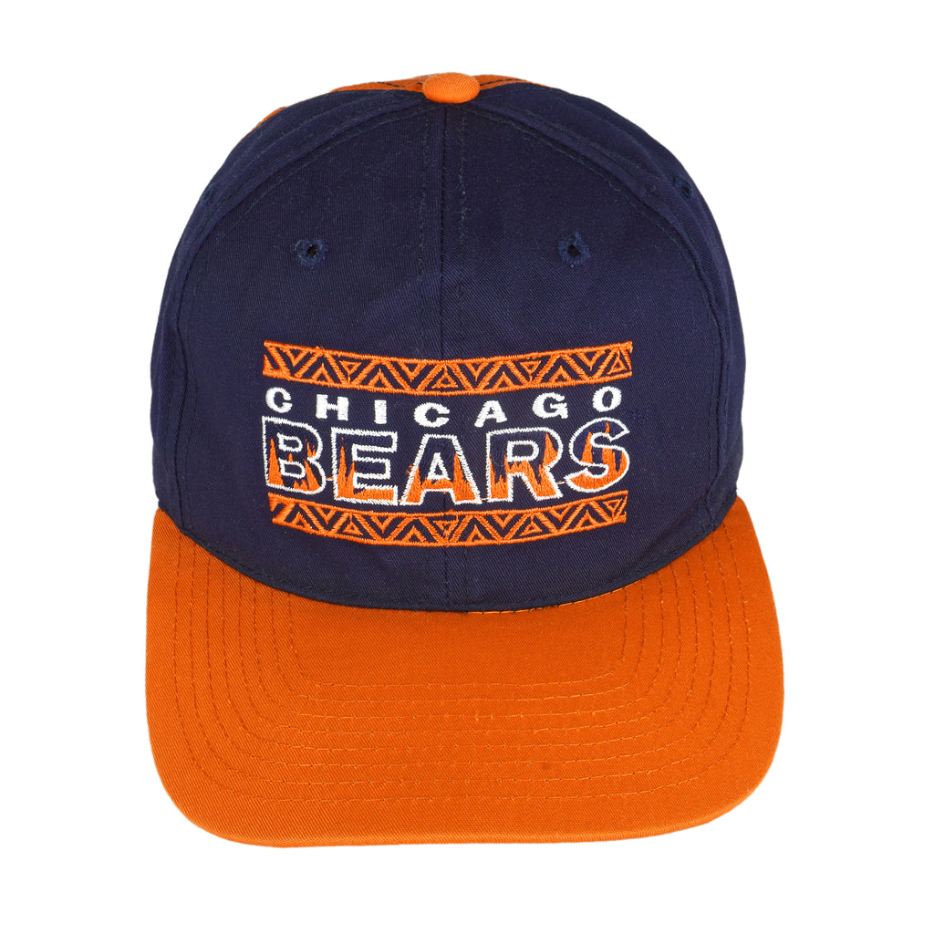 NFL (Team NFL) - Chicago Bears Snap Back Hat 1990s OSFA Vintage Retro Football