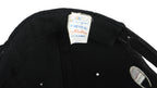 Champion - Black Spell-Out Snap Back Hat 1990s OSFA Vintage Retro