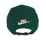 Nike - Green Big Logo Snap Back Hat 1990s OSFA Vintage Retro