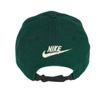 Nike - Green Big Logo Snap Back Hat 1990s OSFA Vintage Retro