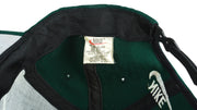 Nike - Green Big Logo Snap Back Hat 1990s OSFA Vintage Retro