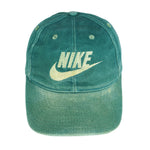 Nike - Green Spell-Out Snapback Hat 1990s OSFA