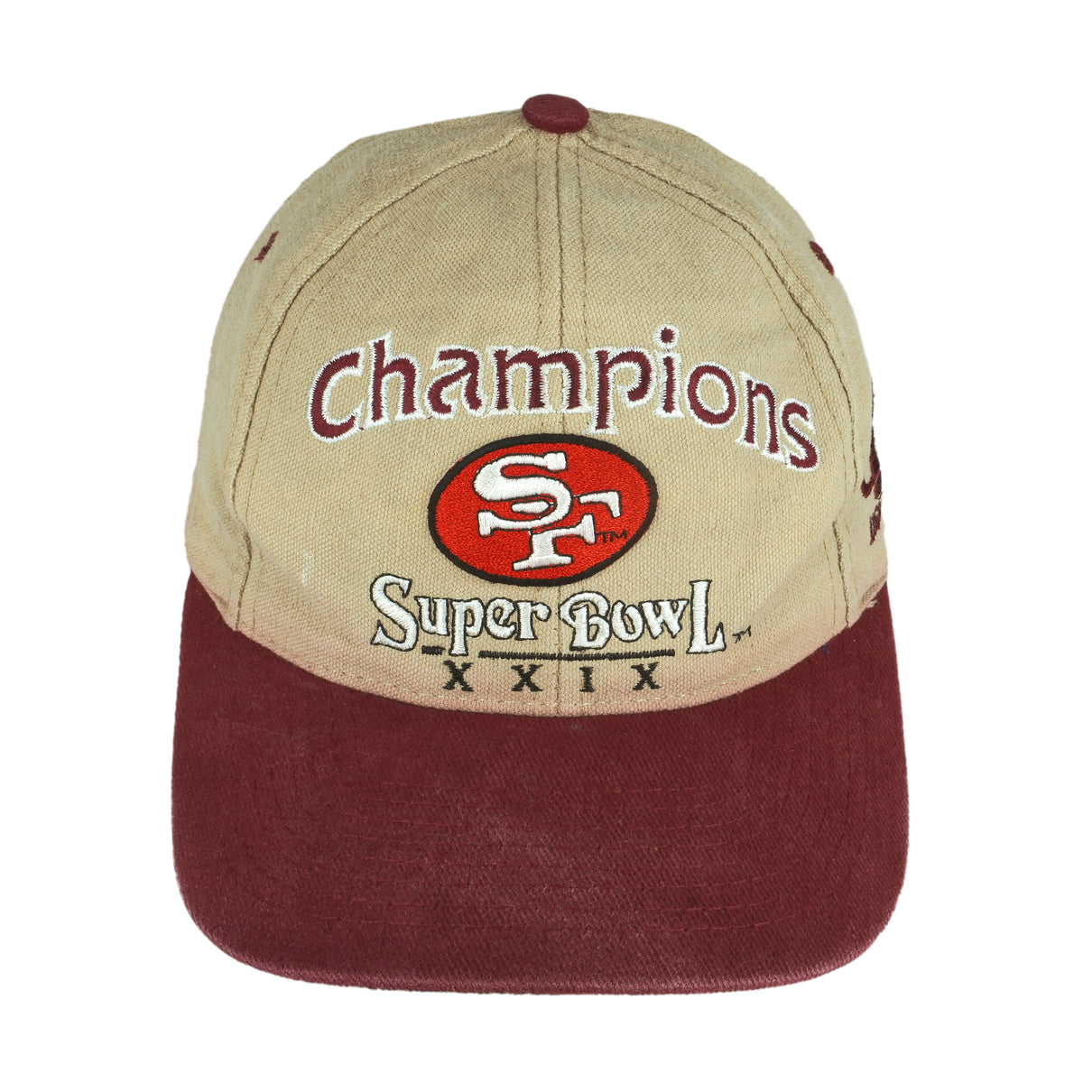 NFL (Logo Athletic) - San Francisco 49ers Snap Back Hat 1995 OSFA Vintage Retro Football