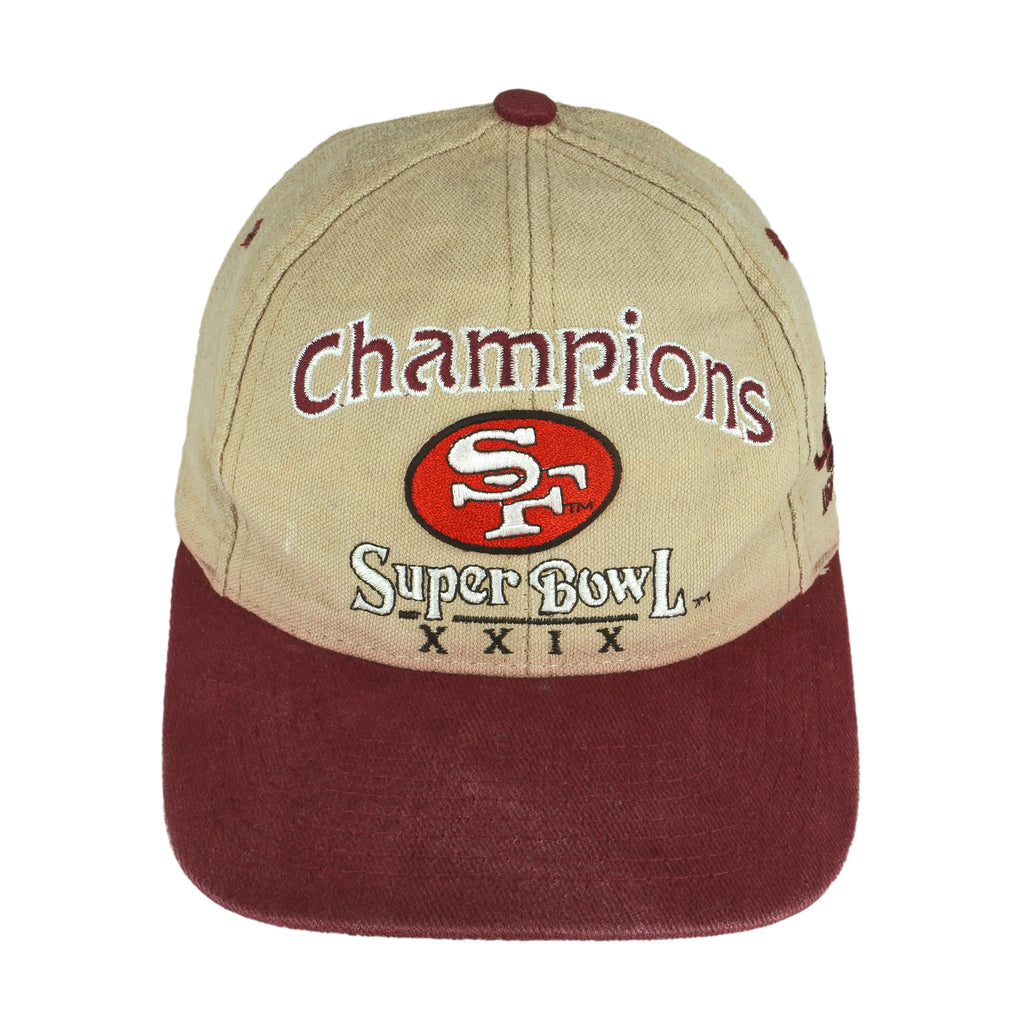 NFL (Logo Athletic) - San Francisco 49ers Snap Back Hat 1995 OSFA Vintage Retro Football