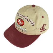 NFL (Logo Athletic) - San Francisco 49ers Snap Back Hat 1995 OSFA Vintage Retro Football